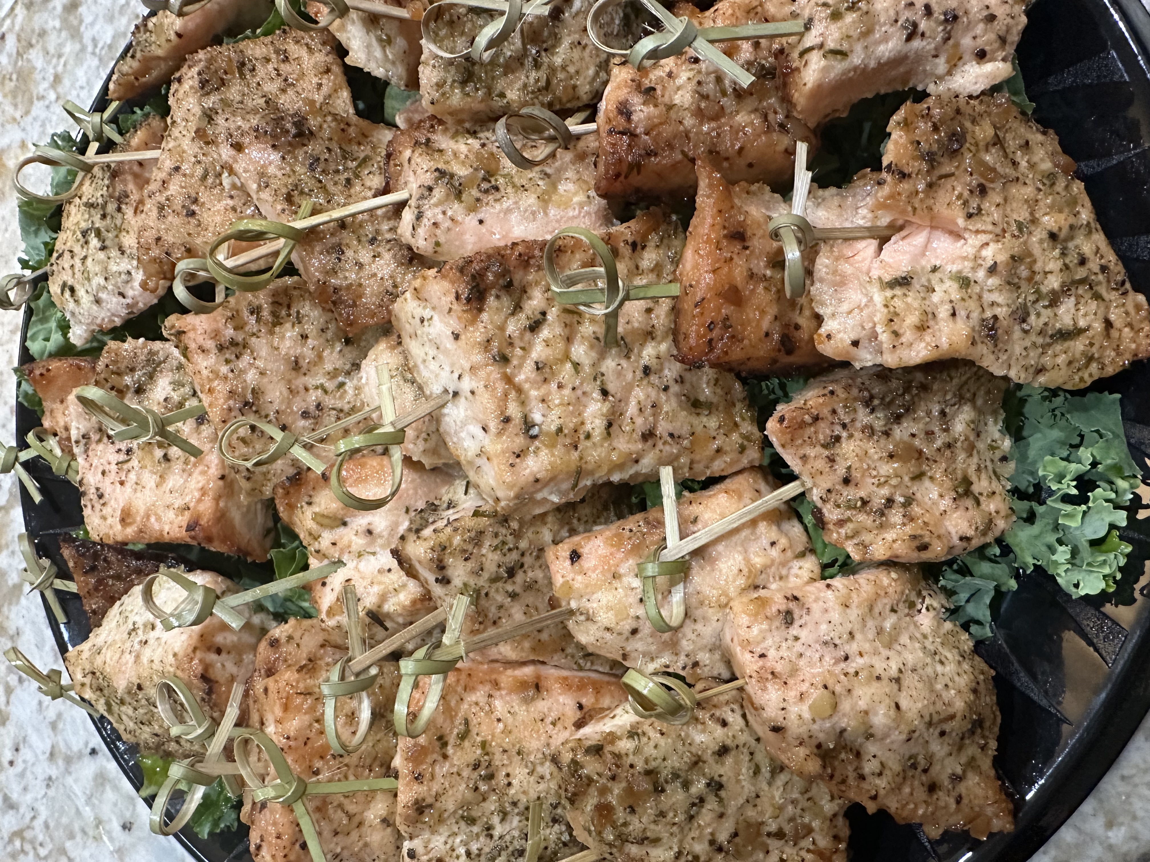 Salmon Skewers