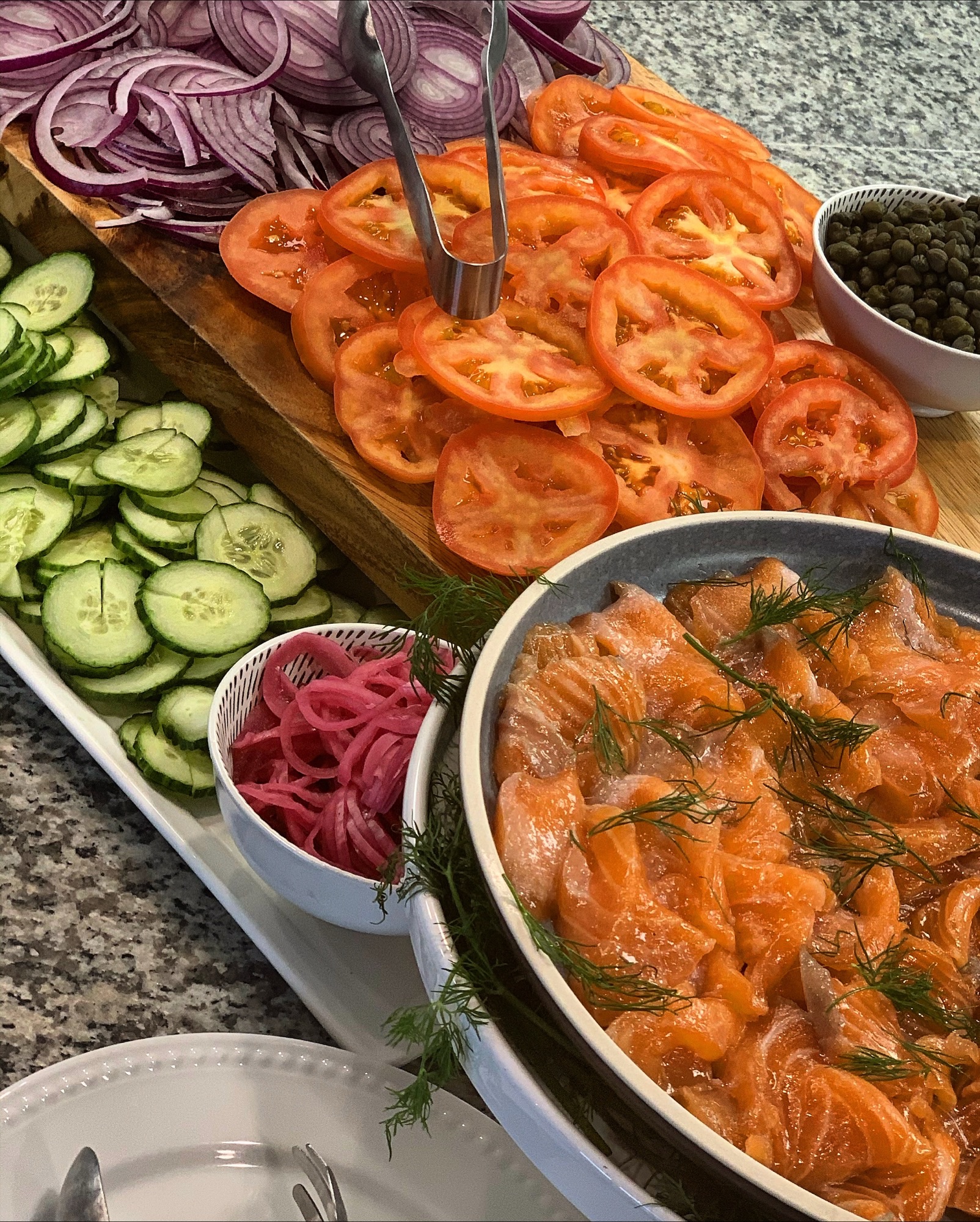 Lox Catering Display